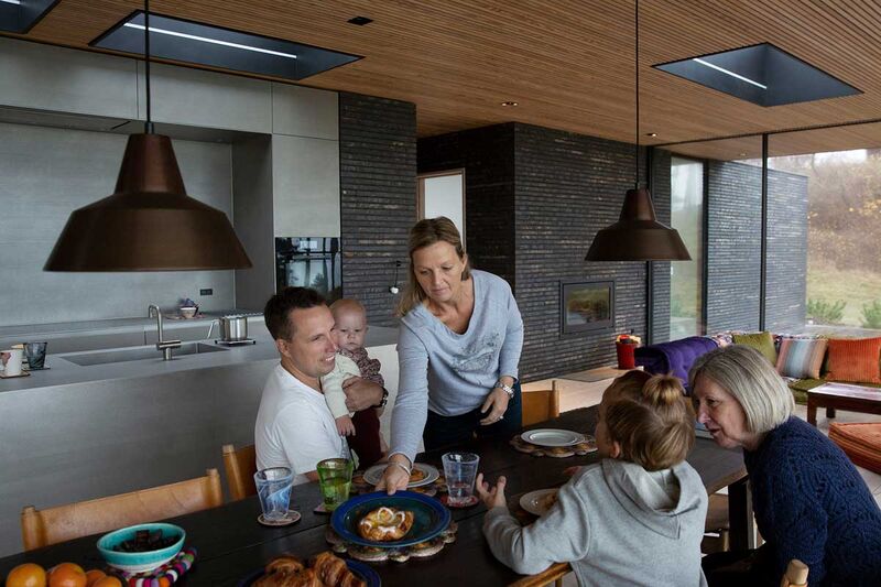 Kitchen conviviality is basically what it’s all about